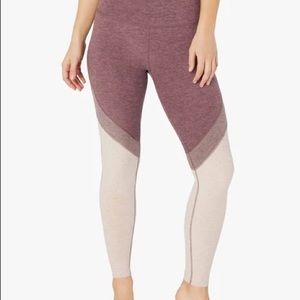 Spacedye Tri-Panel High Waisted Midi Legging
